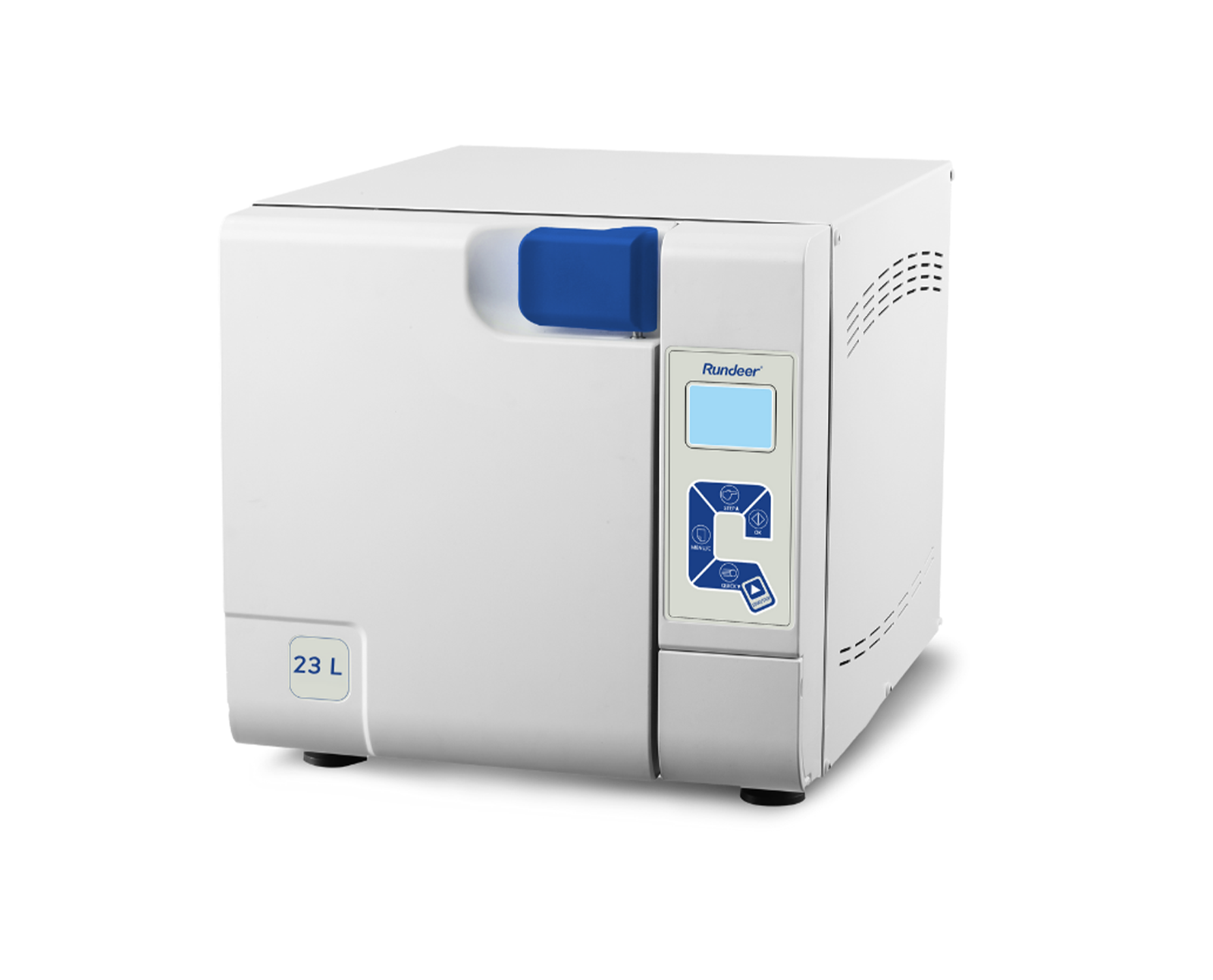 Rundeer LCD 23L Otoklav – Gelişmiş Sterilizasyon ve USB Kayıt Özellikli Otoklav